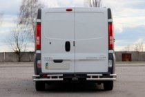 Opel Vivaro 2001–2015 Osłona Tylna AK003-Plus-2 (Stal Nierdzewna) zdjęcia 2