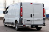 Nissan Primastar 2002-2014 Osłona Tylna AK003-Plus-2 (Stal Nierdzewna) zdjęcia 2