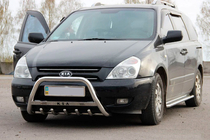 Kia Carnival 2002-2013 Przedni Pałąk WT004 Stal Nierdzewna zdjęcia 2