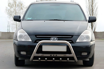 Kia Carnival 2002-2013 Przedni Pałąk WT004 Stal Nierdzewna zdjęcia 1