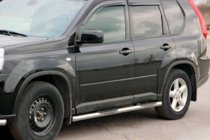 Nissan X-trail T31 2007-2014 Rury Boczne BB002 (2 szt., stal nierdzewna) zdjęcia 1
