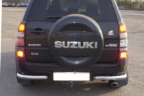Suzuki Grand Vitara 2005-2017 Tylny Ochraniacz AK003 (Stal Nierdzewna) zdjęcia 1