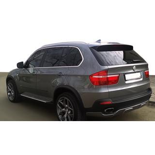 Nakładka na tylny zderzak (2007-2010, z podkładem do lakierowania) BMW X5 E70 2007-2013 zdjęcia 1