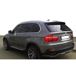 Nakładka na tylny zderzak (2007-2010, z podkładem do lakierowania) BMW X5 E70 2007-2013 zdjęcia 1