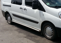 Fiat Scudo 2007-2015 Rury Boczne BB002 (2 szt., Stal Nierdzewna) 60 mm, krótki rozstaw osi zdjęcia 1