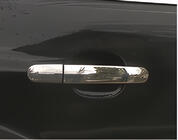 Ford C-Max 2004-2010 Nakładki na Klamek Chromowane (4 szt., Stal Nierdzewna) OmsaLine - Włoska Stal Nierdzewna zdjęcia 1