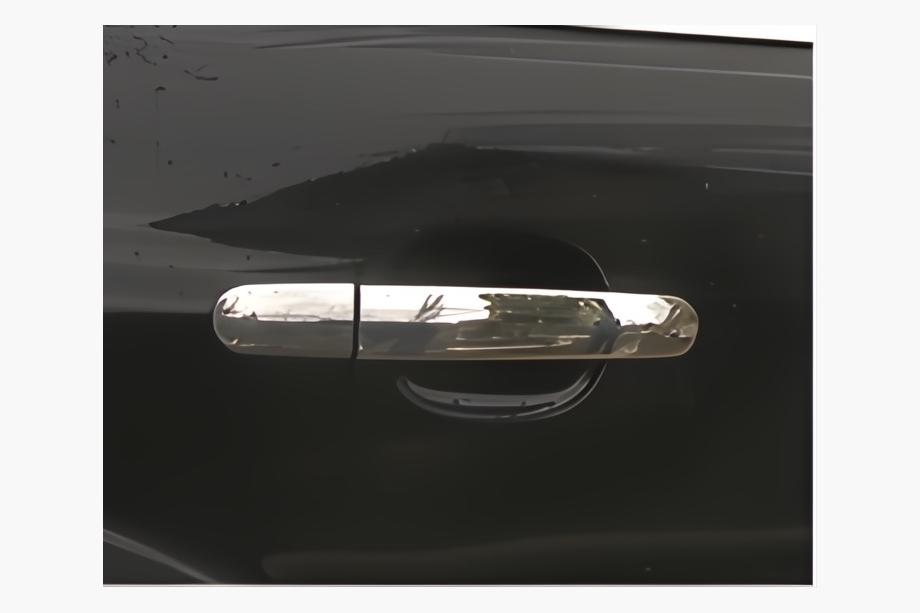 Ford C-Max 2004-2010 Nakładki na Klamek Chromowane (4 szt., Stal Nierdzewna) OmsaLine - Włoska Stal Nierdzewna Image