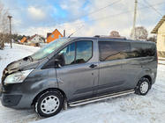 Ford Custom 2013-2022 Relingi Dachowe Chromowane Krotkie, Plastikowe Stopy zdjęcia 3