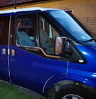 Ford Transit 2000–2014 Nakładki na klamki drzwi ze stali nierdzewnej zdjęcia 4