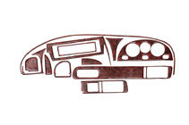 Chevrolet Tacuma/Rezzo 2000-2008 Nakładki do wnętrza zdjęcia 1