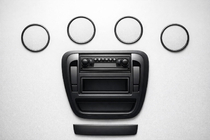 Citroen C-3 2002-2009 Nakładki na Deskę Rozdzielczą Carbon zdjęcia 2
