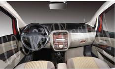Fiat Punto Grande/EVO 2006-2018 Dekor Deski Rozdzielczej Drewno zdjęcia 5