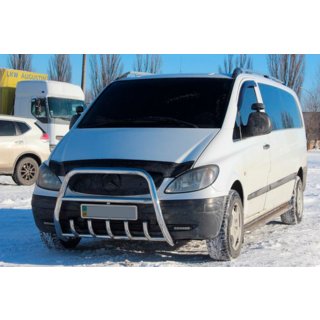 Pałąk Przedni XL-WT025 (Stal Nierdzewna) Mercedes Vito W639 2004-2014 zdjęcia 2