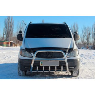 Pałąk Przedni XL-WT025 (Stal Nierdzewna) Mercedes Vito W639 2004-2014 zdjęcia 3