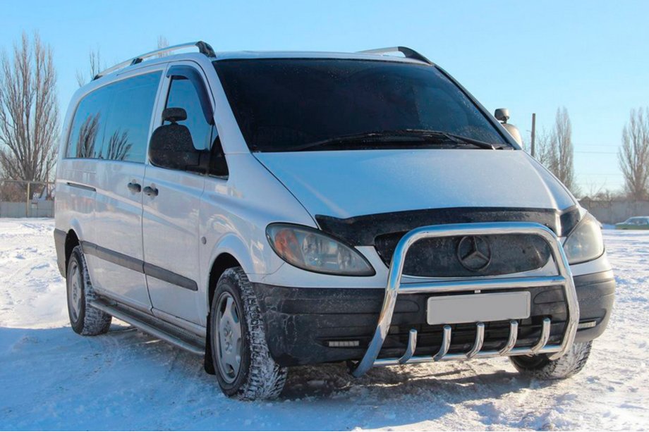 Mercedes Vito W639 2004-2014 Pałąk Przedni XL-WT025 (Stal Nierdzewna) Image
