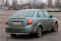 Chevrolet Lacetti 2003-2024 Tylny Ochraniacz AK002 (42mm, Stal Nierdzewna) zdjęcia 3