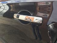 Nissan Qashqai 2010-2014 Chromowane Nakładki na Klamek Drzwi (4 szt, Stal Nierdzewna) Z chipem, Carmos - Stal turecka zdjęcia 7