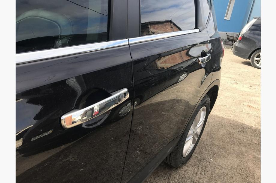 Nissan Qashqai 2010-2014 Chromowane Nakładki na Klamek Drzwi (4 szt, Stal Nierdzewna) Z chipem, OmsaLine - Wloska Stal Nierdzewna Zdjęcia 6