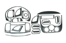 Hyundai Accent 2006-2010 Nakładki na Deskę Rozdzielczą Drewno zdjęcia 2