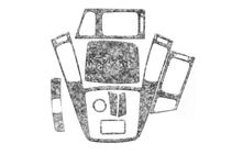 Hyundai I-30 2007-2011 Nakładki na Deskę Rozdzielczą Small Drewno zdjęcia 1