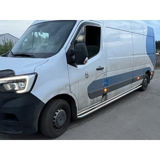 Progi Boczné Premium (2 szt., Stal Nierdzewna) Opel Movano 2010-2021 zdjęcia 4