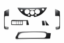 Nissan Note 2004-2012 Nakładki na Deskę Rozdzielczą Aluminium zdjęcia 1