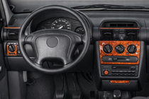 Opel Corsa B 1993-2004 Nakładki na Deskę Rozdzielczą Aluminium zdjęcia 1