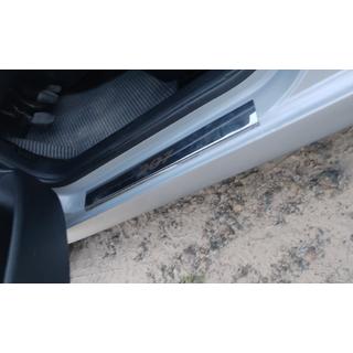 Nakładki progowe Carmos (4 szt, stal nierdzewna) Peugeot 207 2006–2014 zdjęcia 4