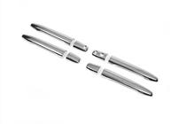 Peugeot 4007 2007-2013 Nakładki na klamki drzwi ze stali nierdzewnej Carmos - Turecka Stal Nierdzewna zdjęcia 5
