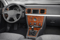 Opel Vectra C 2002-2008 Nakładki na Deskę Rozdzielczą Tytan zdjęcia 1