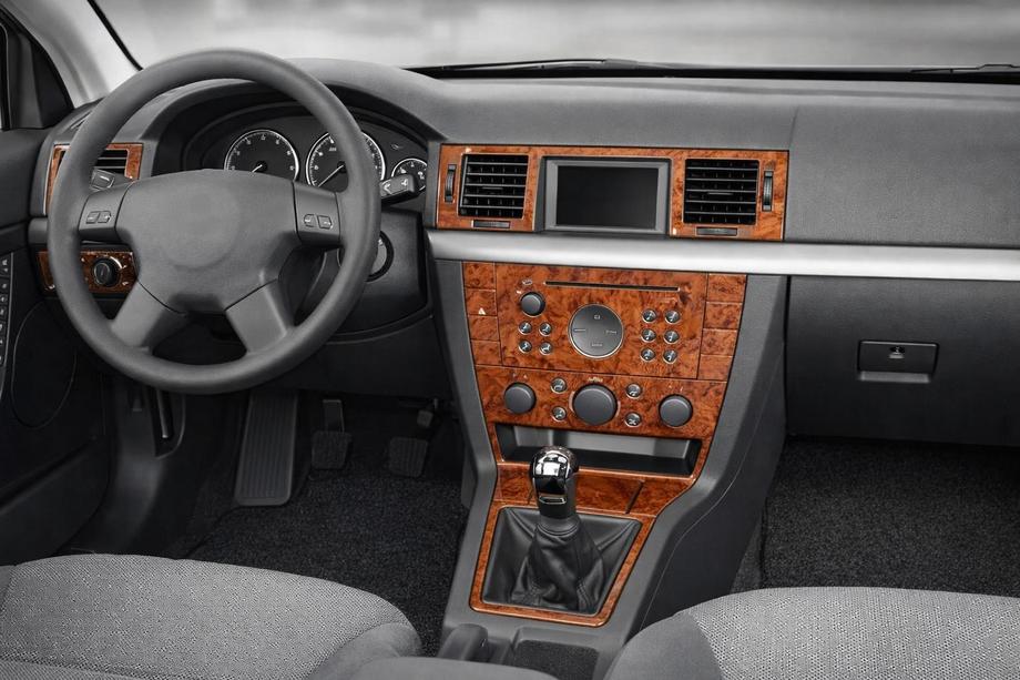 Opel Vectra C 2002-2008 Nakładki na Deskę Rozdzielczą Tytan Image
