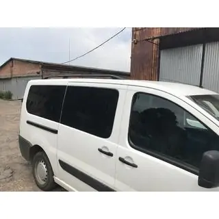 Relingi Dachowe Czarne Peugeot Expert 2007-2016 zdjęcia 2