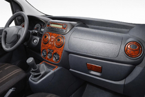 Peugeot Bipper 2008-2017 Nakładki na Deskę Rozdzielczą Aluminium zdjęcia 1