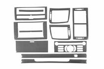 Peugeot 407 2004-2011 Nakładki na Deskę Rozdzielczą (Kit-1) Aluminium zdjęcia 5