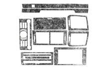 Peugeot 407 2004-2011 Nakładki na Deskę Rozdzielczą (Kit-1) Aluminium zdjęcia 2