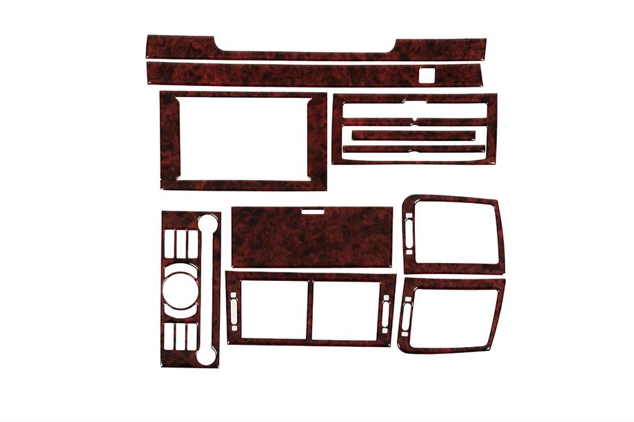Peugeot 407 2004-2011 Nakładki na Deskę Rozdzielczą (Kit-1) Aluminium Image