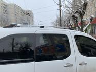 Peugeot Partner Tepee 2008-2018 Relingi Dachowe Chromowane zdjęcia 6