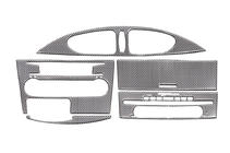 Renault Laguna 2001-2007 Nakładki na deskę rozdzielczą (2005-2007) Aluminium zdjęcia 2