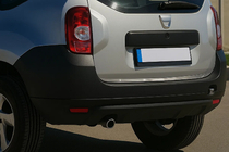 Renault Duster 2008–2017 Listwa bagażnika stal nierdzewna zdjęcia 1