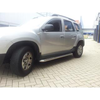 Progi Boczné Premium (2 szt., Stal Nierdzewna) Renault Duster 2008–2017 zdjęcia 2