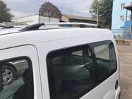 Renault Kangoo 1998-2008 Relingi Dachowe Chromowane Podstawa standardowa, plastikowe stopki zdjęcia 8