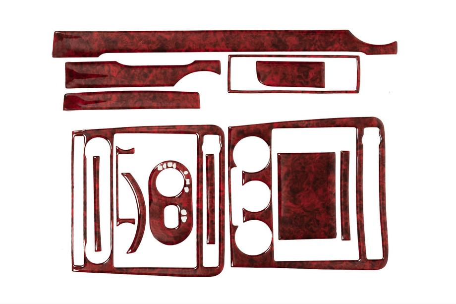 Seat Ibiza 2002-2009 Nakładki na Deskę Rozdzielczą Tytan Image