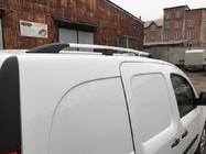 Renault Kangoo 2008–2020 Relingi Dachowe Chromowane Podstawa standardowa, plastikowe stopki zdjęcia 5