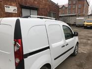 Renault Kangoo 2008–2020 Relingi Dachowe Chromowane Podstawa standardowa, plastikowe stopki zdjęcia 6