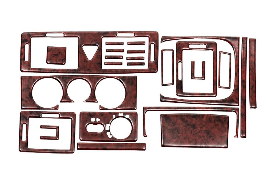 Skoda Fabia 2000-2007 Nakładki na deskę rozdzielczą Aluminium Image