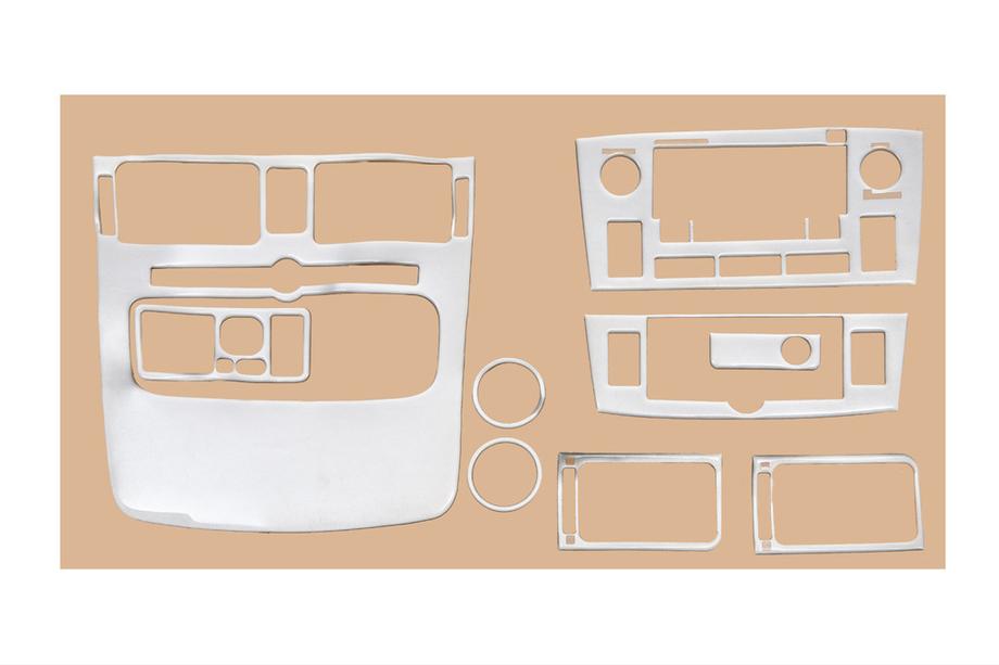 Toyota Avensis 2003-2009 Nakładki na Deskę Rozdzielczą Small Tytan Image