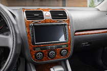 Volkswagen Golf 5 2003-2009 Nakładki na Deskę Rozdzielczą Aluminium zdjęcia 1