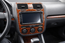 Volkswagen Golf 5 2003-2009 Nakładki na Deskę Rozdzielczą Aluminium zdjęcia 16
