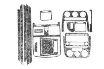 Volkswagen Golf 5 2003-2009 Nakładki na Deskę Rozdzielczą zdjęcia 10