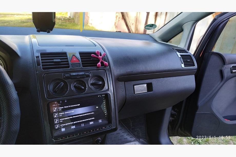 Volkswagen Touran 2003-2010 Nakładki na Deskę Rozdzielczą Zdjęcia 11